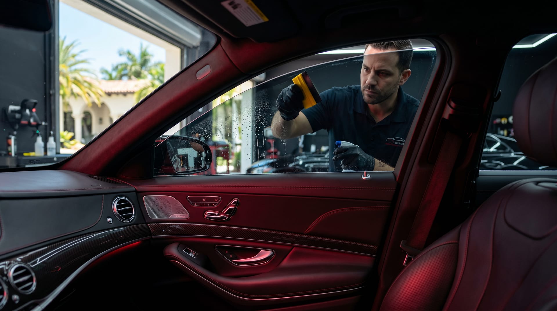 Ceramic window tint installation Miami FL nano ceramic film