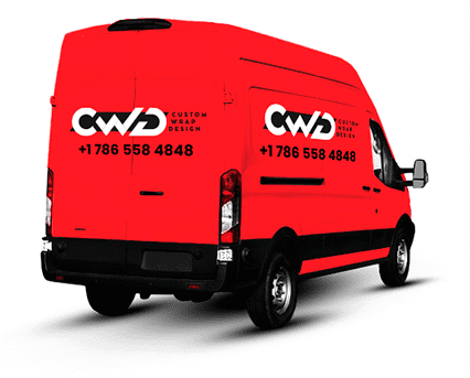 Full fleet wrap box truck Miami