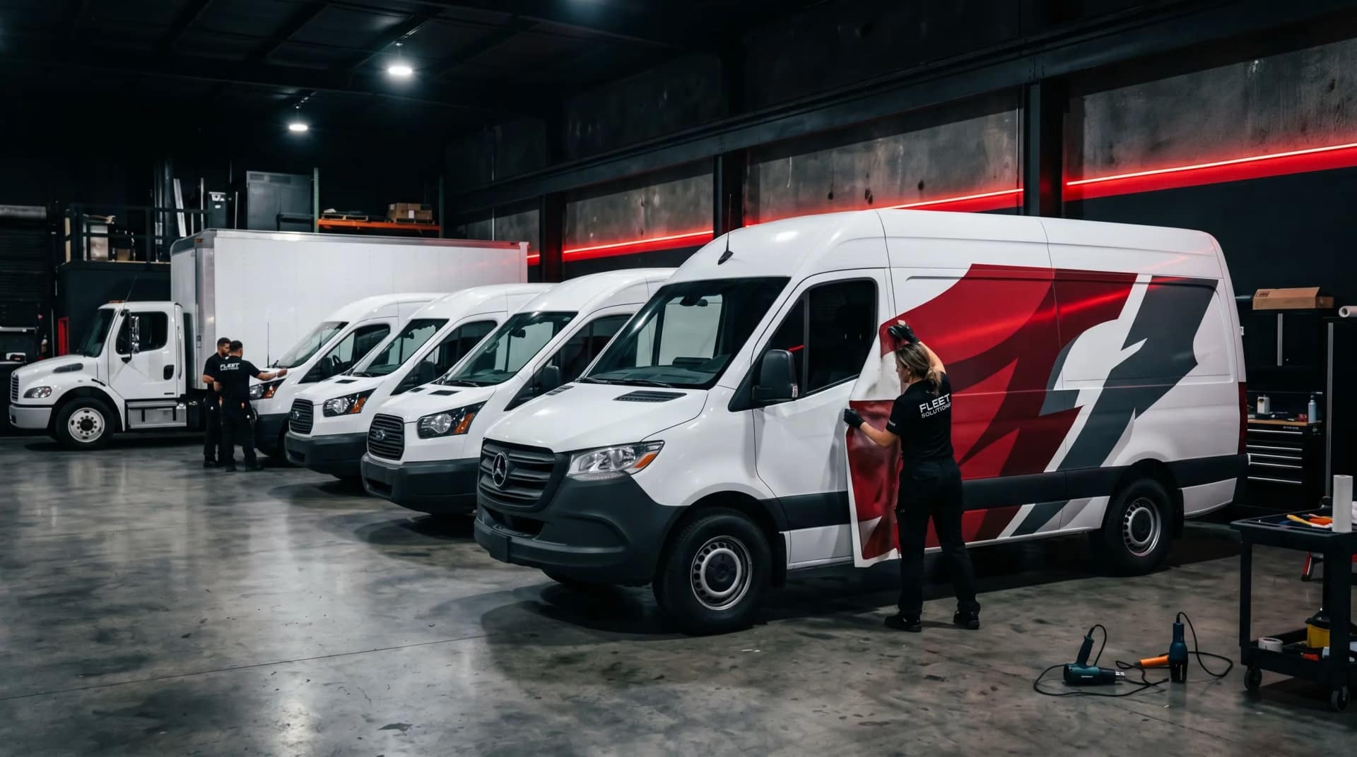 Commercial fleet wrap cost guide Miami van truck pricing 2026
