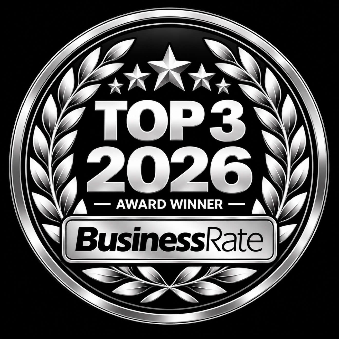 TOP 3 2026 Award Winner - BusinessRate