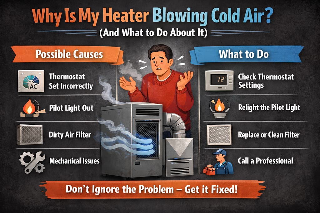 Why Is My Heater Blowing Cold Air? Quick Fixes to Try First