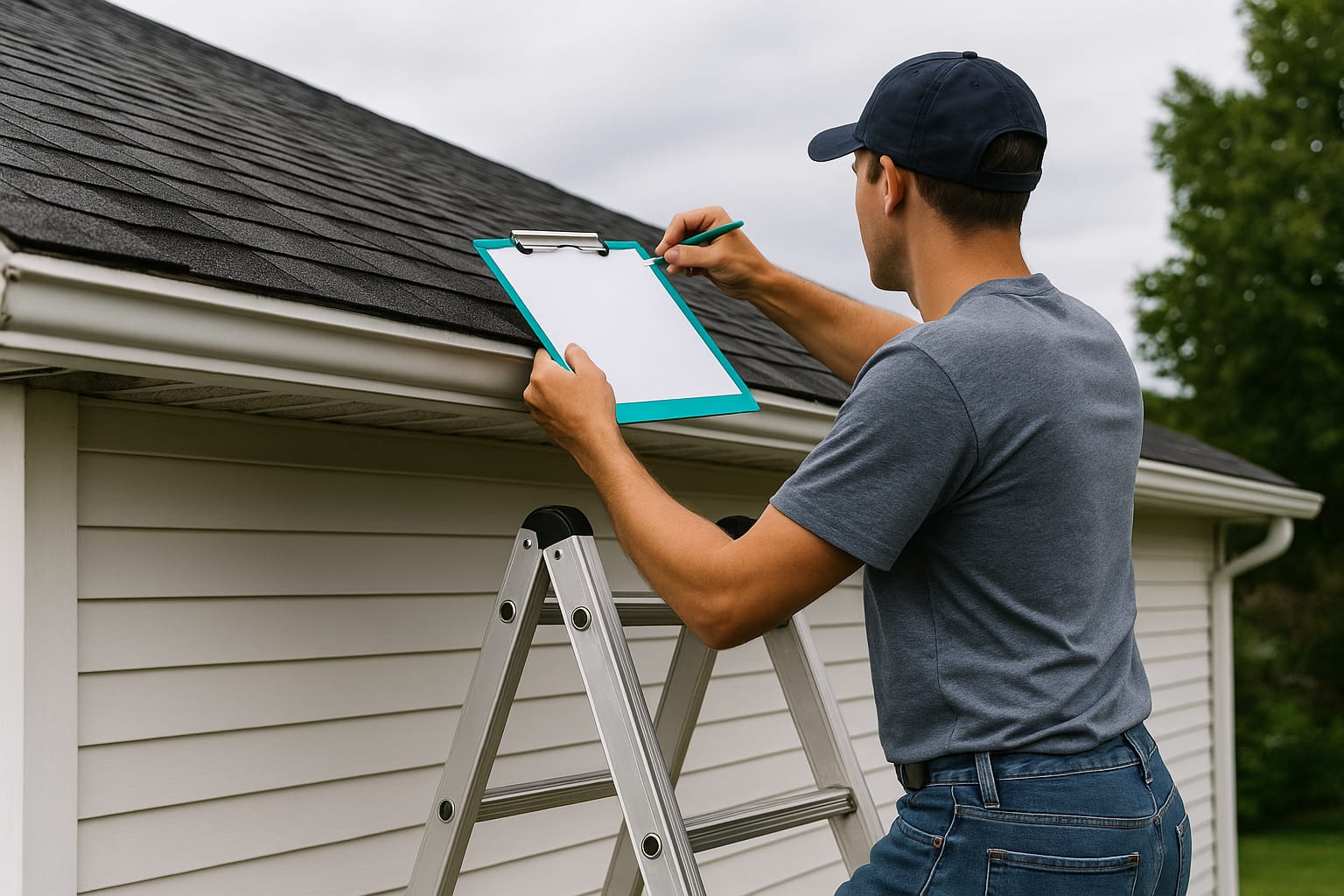 What If Only Half the Roof Looks Damaged