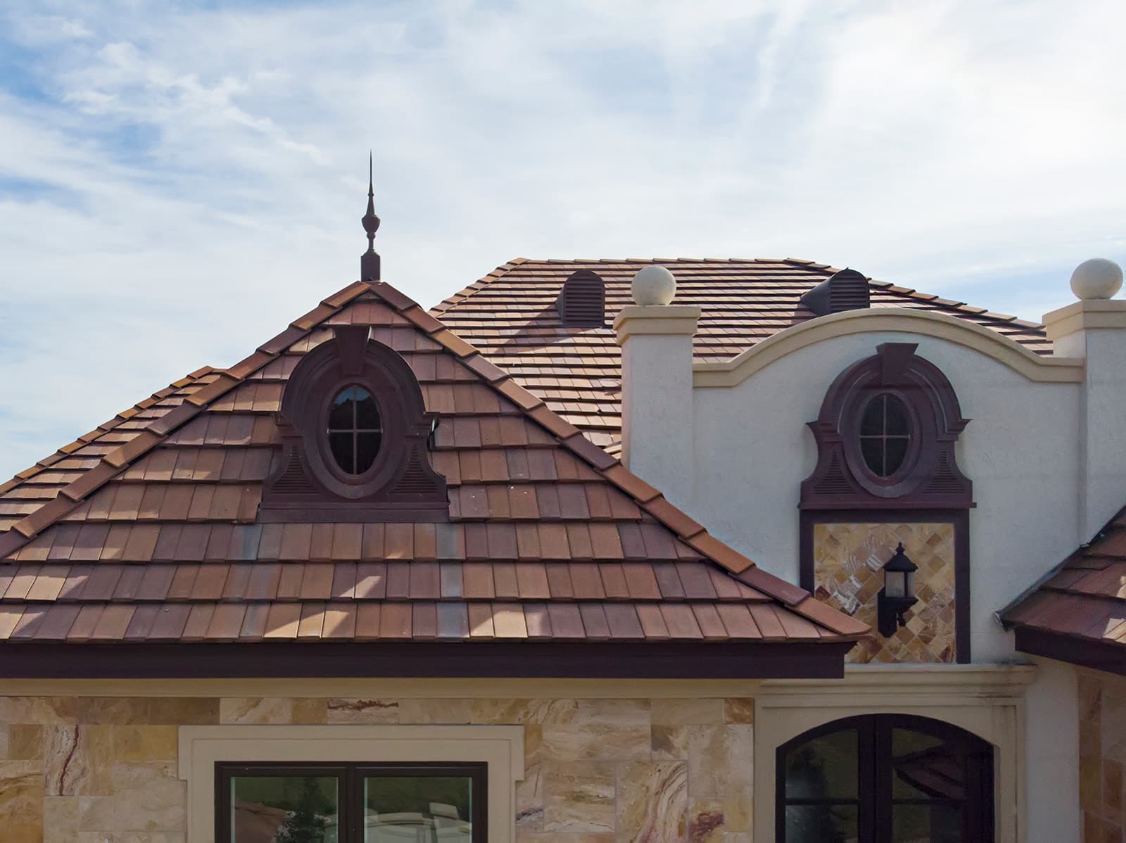 Tile roofs