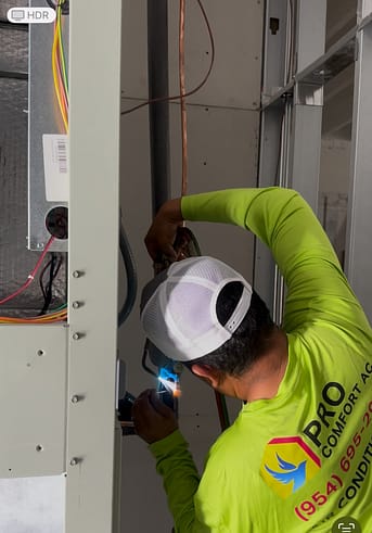 commercial brazing under nitrogen