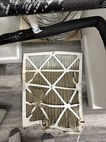air filter change out