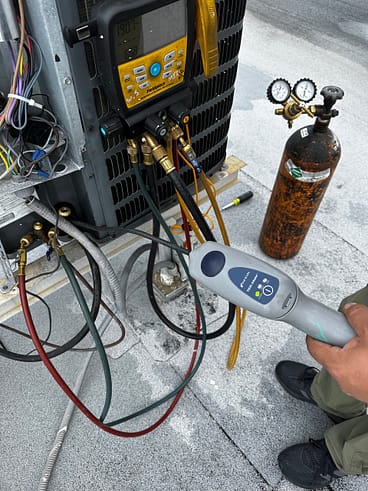 Job 46 leaks detection