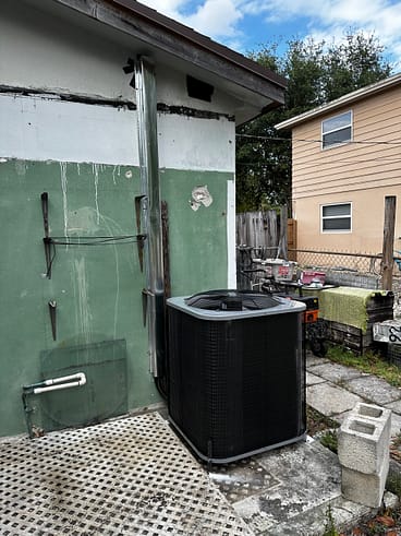 Job 47 new split system 2