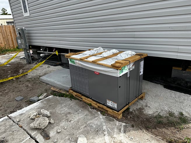 Job 42 new package unit arriving to happy customer 2