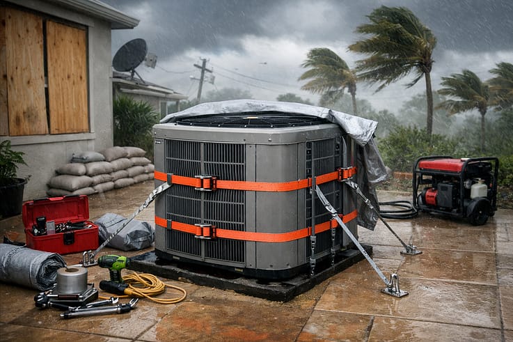 hurricane hvac preparation